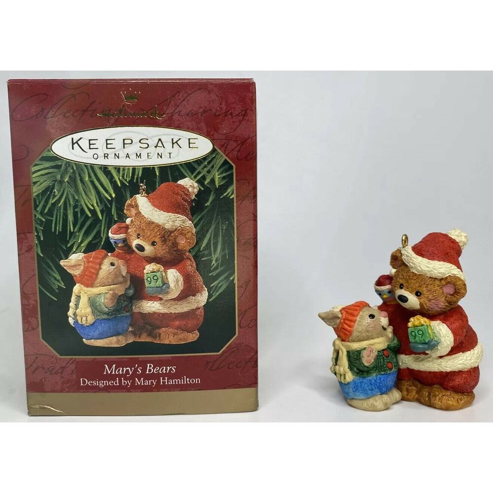 1999 Hallmark Mary's Bears‎ By Mary Hamilton Ornament U69/5569